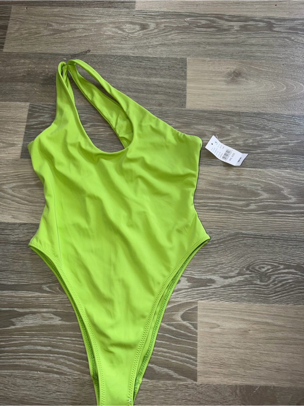 PacSun Neon Green One-Piece Swimsuit